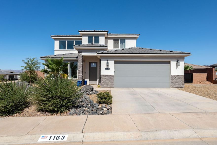 Charming home in Warner Gateway, just steps from the beauty of Warner Valley. Set on a spacious corner lot with a low maintenance yard and room for RV parking. The north facing covered patio is ideal for relaxing, with the community pool just a few doors down the block. A smart open floor plan with the great room flowing into the kitchen and dining area, finished with quartz countertops, floor-to-ceiling cabinets, range hood, and backsplash. The owner's suite is conveniently located on the main level. Upstairs adds flexibility with a second living area, three additional bedrooms, full bath, laundry and tons of storage.