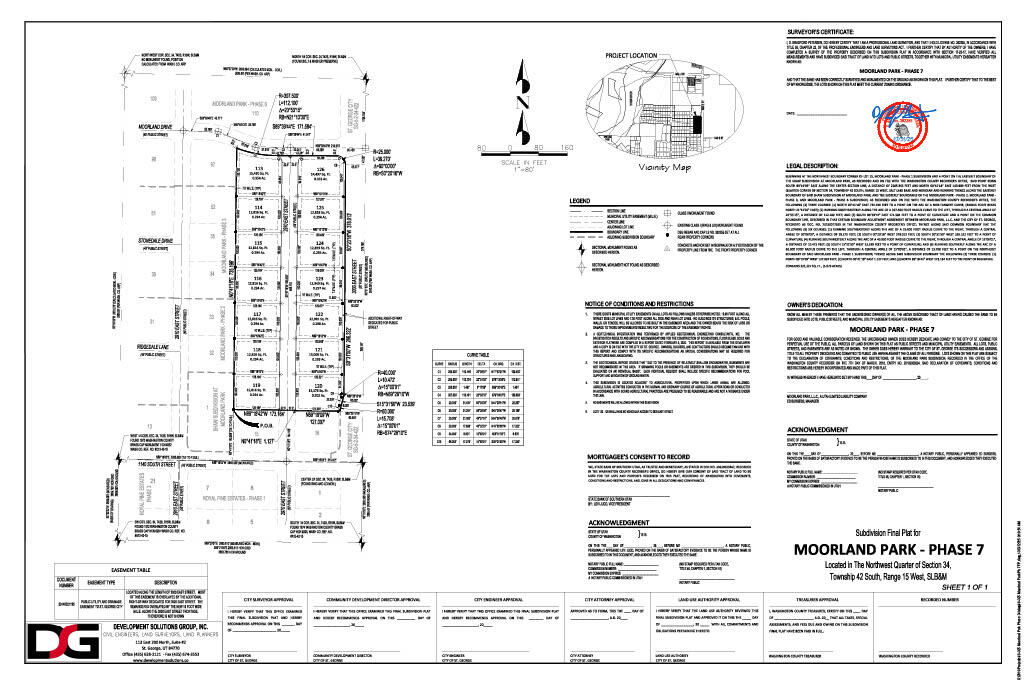MOORLAND PARK - Land
