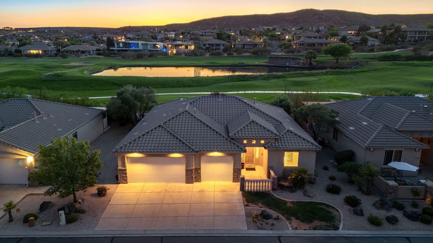 Welcome to this beautifully maintained home in the highly sought-after Ventana at Green Springs community, where comfort meets effortless, resort-style living. Enjoy breathtaking views of the golf course and surrounding red rock landscape from this lightly lived-in, freshly painted Ence Homes property. Thoughtfully built with quality in mind, the home features an open and spacious floorplan with high ceilings, abundant natural light, and generous storage throughout, creating a bright and inviting atmosphere. Nestled in a quiet, well-kept neighborhood just minutes from shopping, dining, and everyday conveniences, the location offers both tranquility and accessibility. The low HOA fee offers incredible value, providing access to indoor and outdoor pools, a jacuzzi, fitness center, clubhouse, tennis and pickleball courts, lawn care, and more! Buyer to verify all information, deemed reliable, however buyer to verify all info including utilities, rental restrictions, and HOA information if applicable.