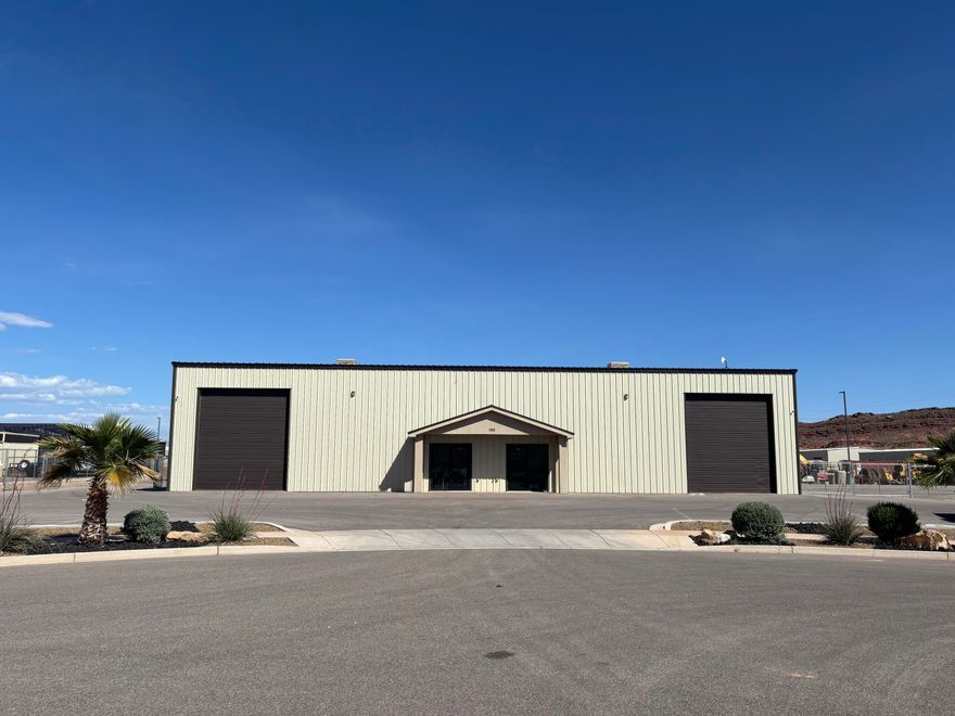 Excellent opportunity to own a well-maintained commercial property ideal for industrial use. This versatile building is designed to accommodate either a single tenant or dual tenants, offering flexibility for a variety of business operations. The north side is currently leased at $3,800/month with a lease in place through September 2027, providing immediate income potential.
The property features a large, fully fenced yard--perfect for storage, equipment, or operational needs. The building includes four 14'x16' roll-up doors, allowing easy access for large vehicles and equipment. Inside, you'll find a clean, well-cared-for space with A/C and electric heat for year-round comfort.
Conveniently located with quick access to I-15, this property offers excellent connectivity for distribution, logistics, or service-based businesses. A rare combination of functionality, income potential, and location.