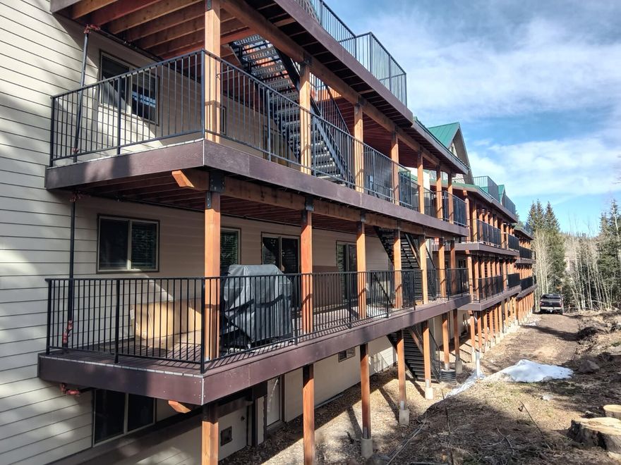 A completely remodeled 1 Bedroom/1 Bath unit with rare ski-in/ski-out access in Brian Head. Skiing, biking & hiking is all at your doorstep. It is fully furnished with a queen bed that includes WiFi and a 50' Roku TV. The kitchen is updated, modern and an L-shaped counter. It is fully stocked and all cooking supplies will be left for the new owner. This unit is on the 2nd floor and not at the base of the building which sits on a concrete slab. Base units here are very difficult and expensive to heat. This condo building is extremely pet friendly. There is a front balcony and a back deck. Deck, slider, siding, front door and window is all new. Condo is ready for personal use or for vacation rentals. Vacation rentals are popular with rare ski in/ski out access and buildings that allow pets.