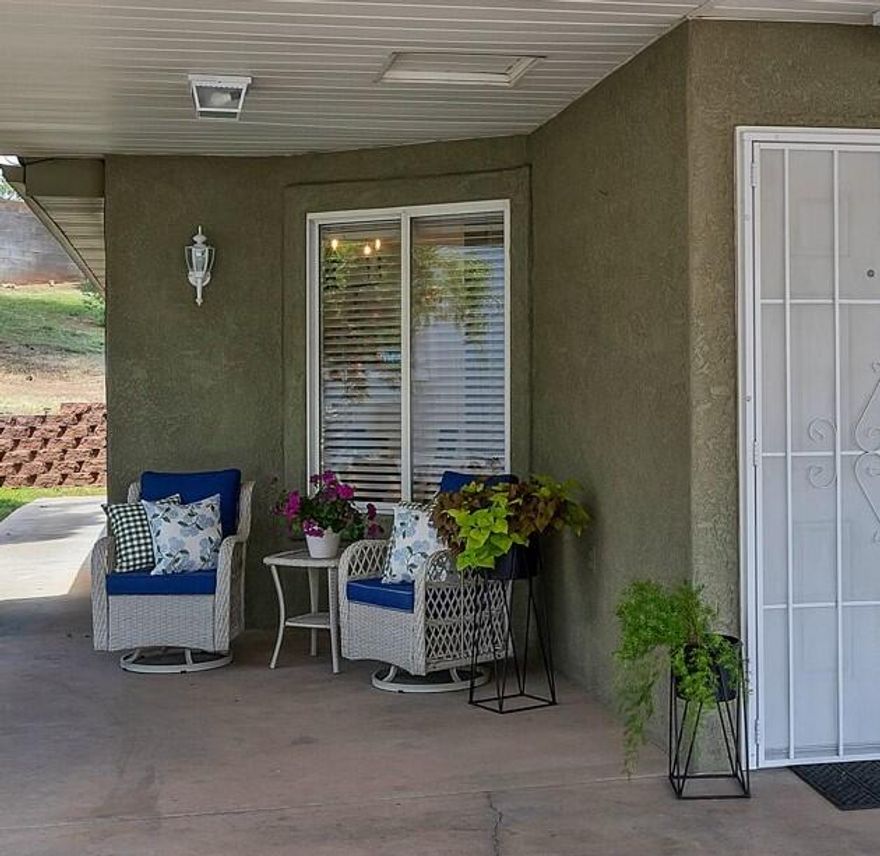 Welcome to this beautifully remodeled home, perfectly situated on one of the largest lots in the desirable 55plus Rio Virgin Estates community. This move-in ready property features brand new flooring throughout, with a newly installed tub/shower, offering a fresh & modern feel from the moment you step inside. WIth newer appliances, adding both style & convenience to your everyday living. Enjoy the peaceful surroundings of Rio Virgin Estates, ideally located next to the scenic Virgin River & the nearby biking & walking trail--perfect for outdoor enthusiasts. The community offers low HOA fees, which include access to an indoor pool, recreation room, park, & water service, making this home as practical as it is charming. Don't miss this opportunity to own a beautifully updated home in a prime location with exceptional amenities!