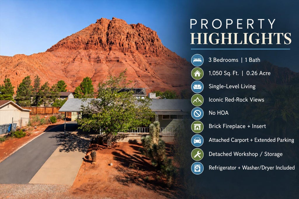 Photo of 175 E 300 N, Ivins, UT 84738 (MLS # 26-277192)