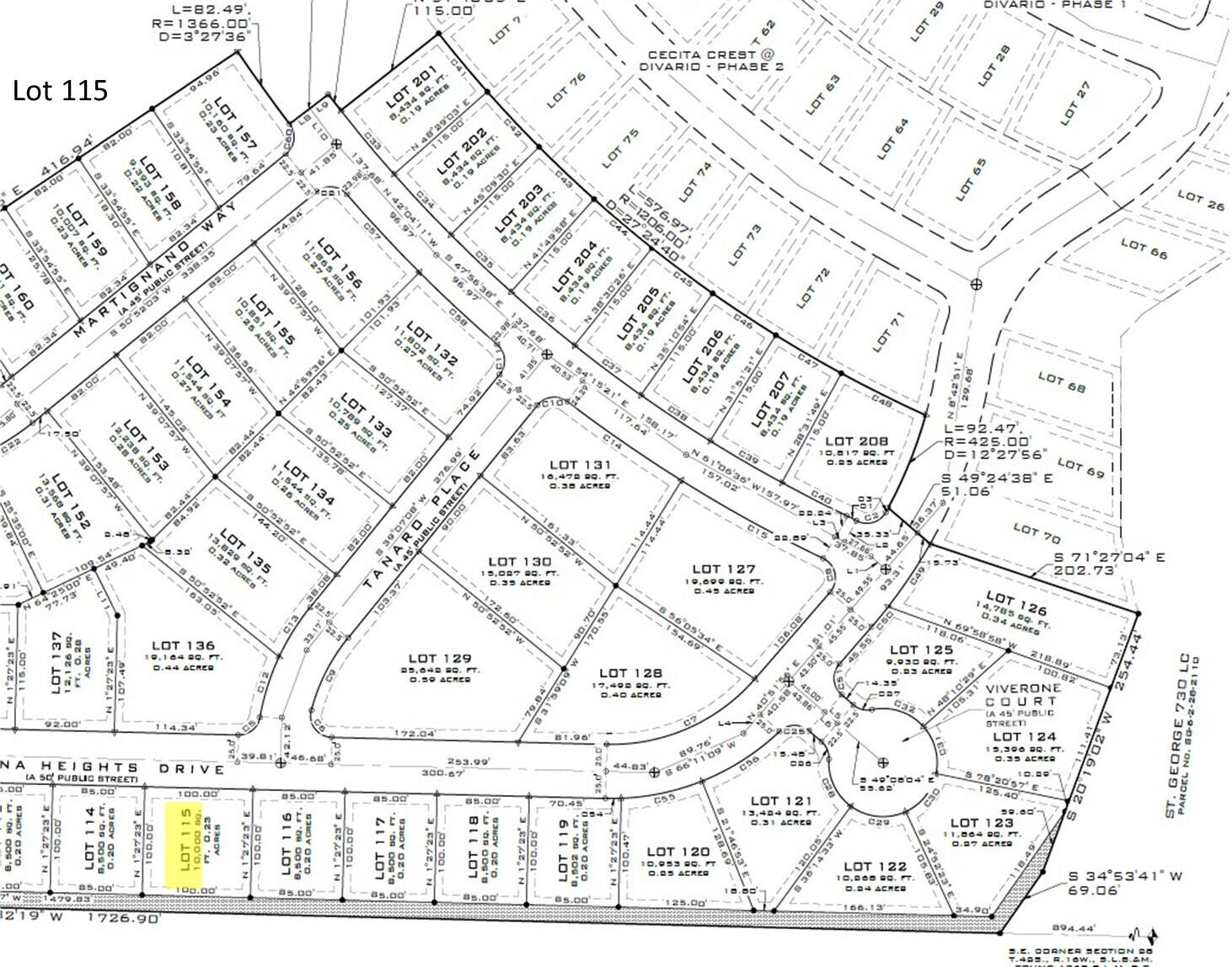 CECITA CREST AT DIVARIO - Land