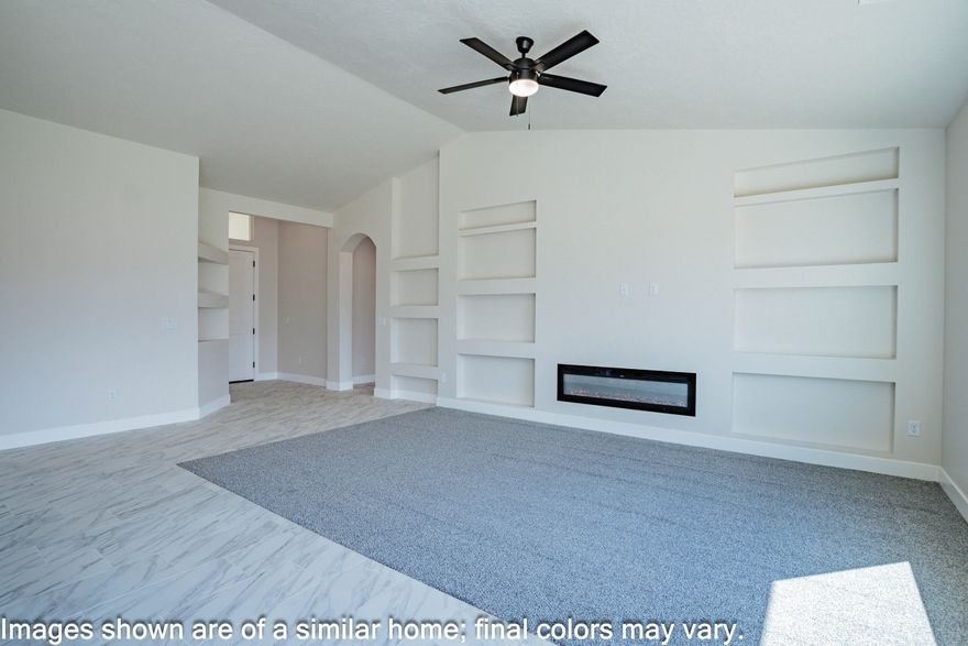 ~NEW LISTING~ New Build with Oversized 4 CAR GARAGE in Old Sorrel Ranch. AMAZON ONE CLICK THIS HOME. This brand new 4 bed, 2 bath home in Cedar City's coveted Old Sorrel Ranch offers the perfect mix of style and function. 

MOVE IN READY FINISHES: FULL LANDSCAPING AND ENCLOSED  BLOCK WALLS/GATES AND BLIND PACKAGE!

Set on a .25-acre lot, the home features premium finishes throughout, a bright open floor plan, and a chef-worthy kitchen. This home has a massive 1,042 sq ft GARAGE with. double-deep 3-bay garage perfect for extra vehicles, toys, or a home workshop. Enjoy peaceful neighborhood living with easy access to parks, schools, and shopping.

ESTIMATED TO BE COMPLETED BY LATE FEBRUARY 2026.  Contact the listing agent to learn about available buyer incentives!