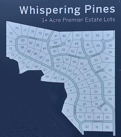 WHISPERING PINES SUB - Land