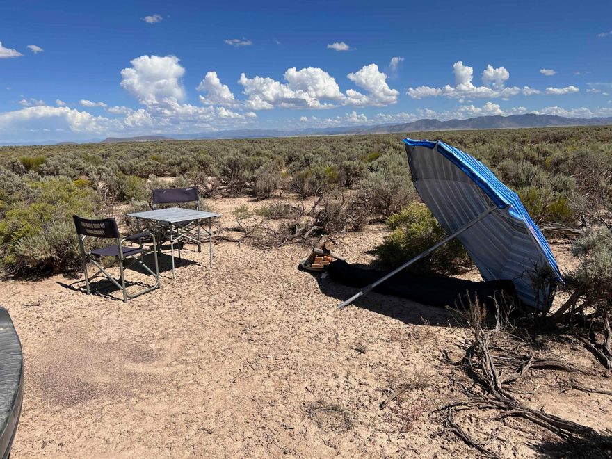 Flat parcel with decent road access, close to 100 AC Parcel of Public State Trust Lands

1 of 2 congruent parcels in Beryl Townsite (totaling 1/3 Acre)