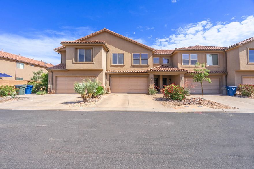 Welcome to Santa Clara living at its finest! This beautifully maintained 3 bed, 2.5 bath townhome offers approximately 1,703 sq ft of comfortable, functional living space in one of Southern Utah's most desirable communities. This home is designed for easy everyday living.

The kitchen flows into the dining and living areas, creating a warm and inviting atmosphere. The primary suite is conveniently located on the second floor, offering privacy and accessibility, while the upstairs loft provides additional flexible living space perfect for a second living area, game room, or lounge space. Additional bedrooms upstairs offer comfort for family or guests.

Enjoy the convenience of an attached 2-car garage, low-maintenance living, and a prime location just minutes from shopping, restaurants, parks, schools, Snow Canyon, Tuacahn, hiking trails, and endless Southern Utah recreation. Whether you're searching for a great investment opportunity, first home, or low-maintenance getaway, this property checks all the boxes!
Owner Occupied, Must call to schedule an appointment.