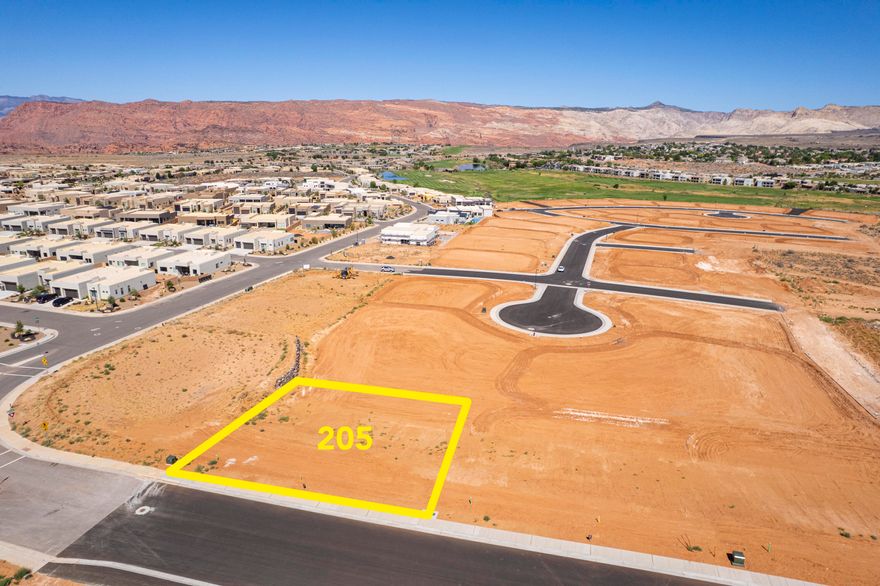 Large Walk out basement lot in the beautiful Ledges Golf resort community. This Yellow Knolls lot has amazing views of Snow Canyon and Fish Rock. The Ledges is a dark-sky community, locate just 10 minutes from downtown St. George. Bring your own builder! Low HOA fees!