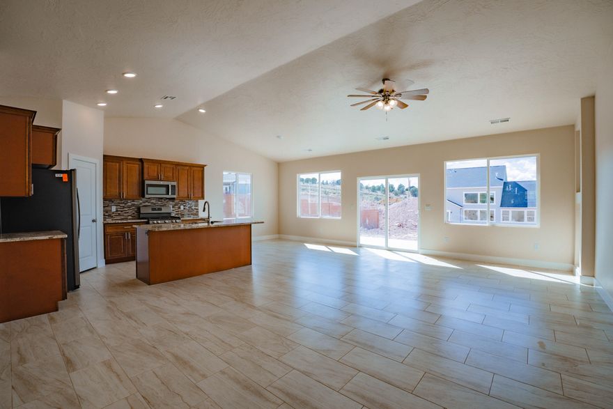 PRICE IMPROVEMENT!

~ JUST FINISHED-Best priced property in the area~  This beautifully crafted 3 bed, 2 bath home by Holyoak Homes, located in Cedar City's desirable Old Sorrel Ranch. Sitting on a spacious 0.24-acre lot, this new construction features premium finishes, an open-concept layout, and a stylish kitchen perfect for entertaining. 

(CLOSE TO EVERYTHING) Enjoy modern comfort in a quiet, growing neighborhood close to schools, parks, and shopping. Contact the listing agent today to ask about available incentives!