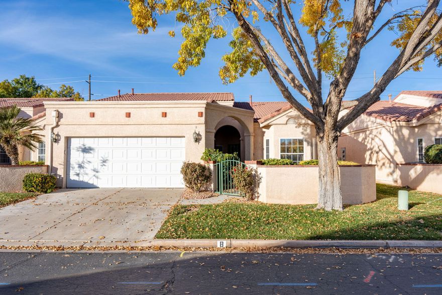 Welcome to this charming and well-maintained home in a highly convenient St. George location. Tucked within a peaceful community, this residence offers comfortable living with an open, inviting layout perfect for relaxing or entertaining. The bright living area flows naturally into the kitchen and dining spaces, creating an ideal everyday gathering spot. Well-sized bedrooms provide comfortable retreats, and the home offers great storage and functionality throughout. Enjoy low-maintenance living with easy access to shopping, dining, medical services, parks, and all the best of St. George. This home delivers comfort, convenience, and value in one of the area's most desirable neighborhoods.