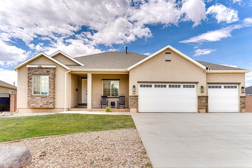 This beautiful 3,404 sq. ft. home offers the perfect mix of comfort, luxury, and versatility—ideal for families, remote work, or anyone needing space to live, work, and play. Features 4 bedrooms, 3 baths, a flex room, storage room, and a large finished basement perfect for a gym, theater, or playroom. The gourmet kitchen includes quartz countertops, modern appliances, and an open layout for entertaining. A 3-car garage with an extra-deep bay, a mudroom off the entry, and plenty of storage add everyday convenience. Thoughtfully designed with space, style, and function, this home is built for modern living in a quiet neighborhood close to parks, schools, and local amenities.