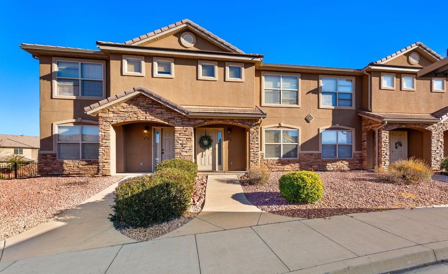 Great townhome located near shopping, schools, parks, etc.  Home has newly installed LVP flooring throughout main level.  Home is in Hidden Valley HOA with community pool, basketball court, gym and clubhouse.  3 bedroom & 2 bathrooms upstairs with kitchen & living room area on main level providing great privacy.