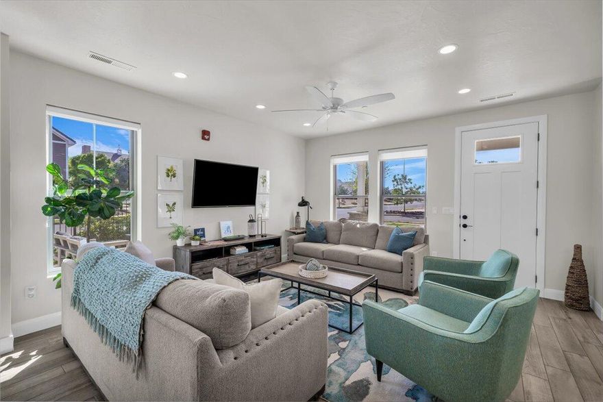 Ever dreamed of owning your own vacation rental? Here's your chance!
This property features two separate rentals in one — a spacious 5 bedroom, 4.5 bathroom. vacation home plus a 1-bedroom suite above the garage, each with its own full-size kitchen. Rent to one large group or split into two rentals for maximum income potential. Guests will love the resort-style amenities, including a lazy river, sparkling swimming pool, relaxing hot tub, and mini golf course. Clubhouse game room coming soon! Whether you're looking for a turnkey investment or a fun getaway you can also cash flow, this property is a rare find. $75,000 high end furniture and decor included. A must see! Call for a showing today.