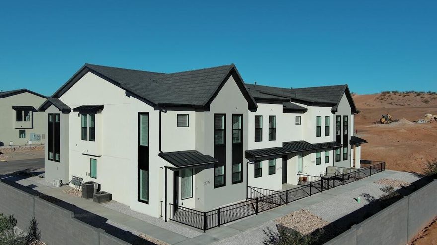 Welcome to Rockland Townhomes, a new development in St. George's Tonaquint neighborhood. The Petunia floor plan offers high-end finishes, spacious living areas on both levels, and a peaceful yet central location, close to schools, shopping, restaurants, golf courses, and outdoor trails.
Currently under construction, this is a must-see! Contact our agent to view the sales model today. Estimated completion: December 2025.  Ask about $7,500 preferred lender incentives or rates as low as %4.99!