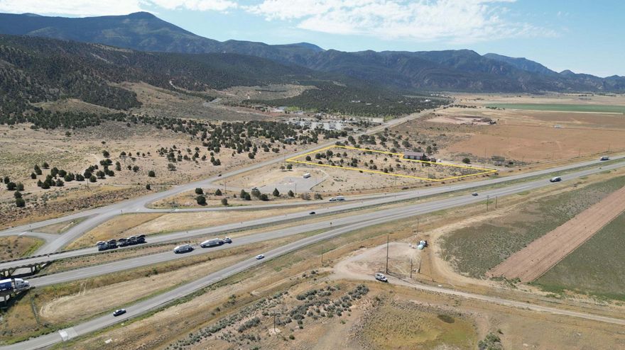 3.73 acres on east side of I-15 near exit 51. Prime interchange property! Water rights are available by separate purchase.