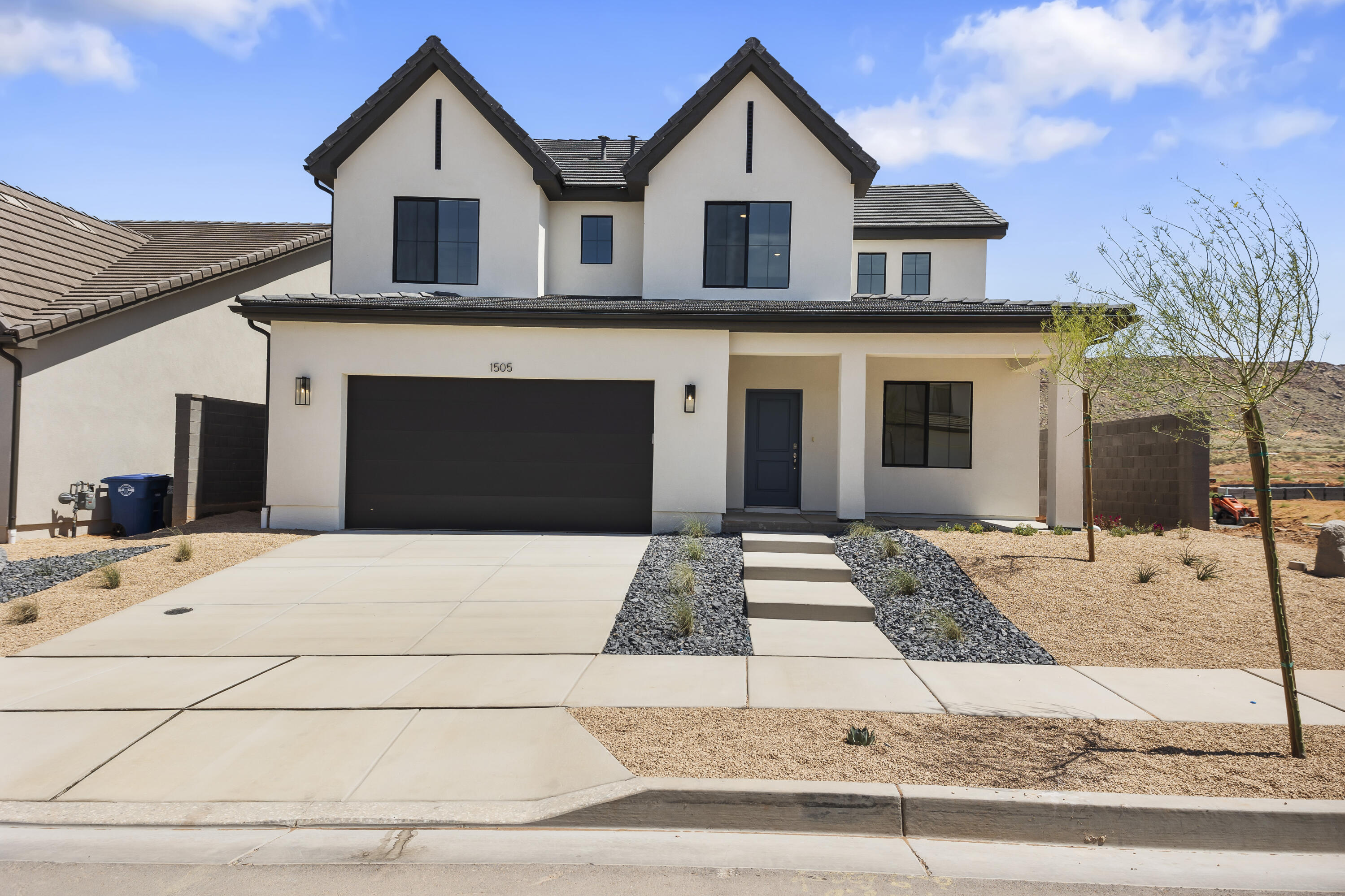 Introducing the HIGHLY SOUGHTOUT Slickrock floorplan in the Long Valley community in Washington City, Utah. This inviting two-story home offers a spacious 5 bedrooms, an office, 3.5 bathrooms, and a 2-car garage with an added toy garage. No direct backyard neighbors and close to the amenities! Move-in Ready. Use DHI Mortgage, our preferred lender, and receive $$$ toward closing costs & qualify for our special finance incentives saving you hundreds on your monthly payment. Experience the joys of living in the Slickrock at Long Valley! Contact me today to walk through and see if it's the right fit for you. You will love this beautiful floorplan located in a spectacular community. Actual home may differ in color, material, and/or options.