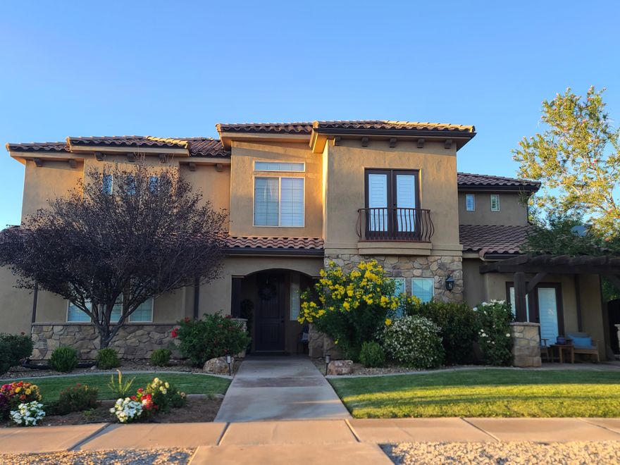 Beautiful home located in the highly desirable Washington Fields area, only ½ mile from the coming Paseo Shopping Center, which will feature Megaplex, Anthropologie, Free People, and more exciting retail and dining options.
Nestled within the gated community of Sky View Estates, this property offers privacy, comfort, and convenience. The home is surrounded by mature landscaping that adds both beauty and shade, creating a welcoming curb appeal and peaceful outdoor setting.
Enjoy plenty of parking space, including dedicated RV parking, enclosed parking for added security, and two storage sheds providing ample room for tools, hobbies, and outdoor equipment.
Located within the sought-after school boundaries of Majestic Elementary, Washington Fields Intermediate School, Crimson Cliffs Middle School, and Crimson Cliffs High School, this home offers both an exceptional location and access to top local schools.
This property truly combines lifestyle, location, and functionality -- all in one incredible opportunity. Square footage is from a Feb 2026 appraisal.