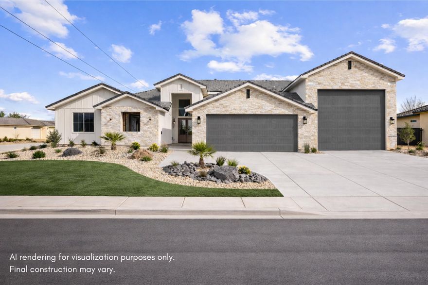 Under construction and nearing completion on a massive 0.28-acre corner lot, this home is defined by its 52-foot-deep TRUE RV garage -- one of the largest you'll find at this price point anywhere in the area. This is not a shortened ''RV bay,'' but a full-depth garage built to handle large motorhomes, boats, and toys with room to spare. Inside features high-end finishes throughout, strong curb appeal, and an attached guest casita for added flexibility. Buyers still have the opportunity to select finishes. Contact agent for details.