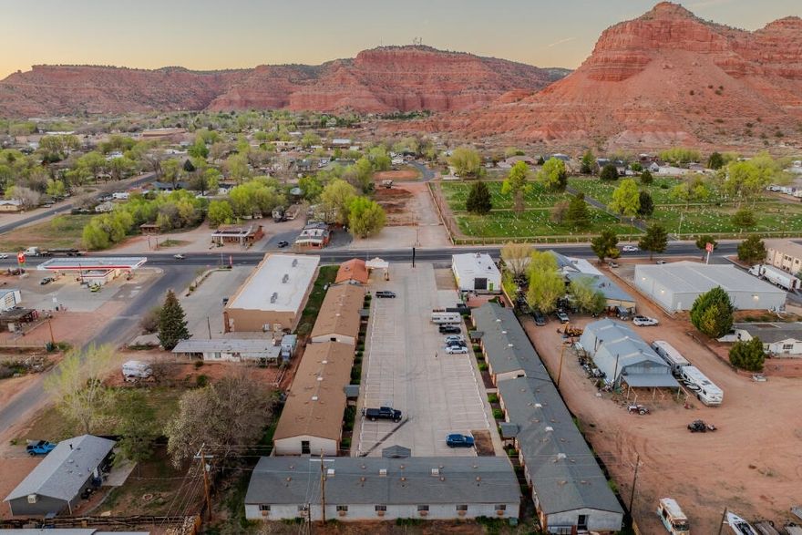 Cliffrose Group is pleased to present the Travelodge Kanab, a substantial 60-key hospitality opportunity located in the heart of Kanab, Utah. This offering represents a chance to acquire a stabilized, operating asset in a high-barrier market that is quickly evolving from a passive stopover into one of the Southwest's most desirable boutique tourism destinations.

Situated on 1.56 acres along the critical East Zion corridor, the property provides immediate scale with 19,200 square feet of building area. While offered 'as-is,' the site's C-2  zoning and significant key count offer an investor a flexible platform to capitalize on Kanab's rising profile as the Basecamp for Zion, Bryce Canyon, and Lake Powell. 

MARKET OVERVIEW
Kanab: The Next Frontier in Southwest Hospitality
Kanab has evolved from a quiet gateway town into Southern Utah's next resort destination. With visitation to the region surpassing millions of annual park visitors, Kanab sits perfectly positioned between multiple national parks while offering a more accessible, authentic experience than the congested Springdale corridor.
Proximity to Adventure: Zion National Park: ~40 min, Lake Powell: ~1 hr 10 min, Bryce Canyon: ~1 hr 20 min, Grand Canyon (North Rim): ~1 hr 30 min
The city's emphasis on outdoor lifestyle and culinary tourism, combined with a scarcity of available commercial inventory, positions established assets like the Travelodge for sustained relevance and value growth.