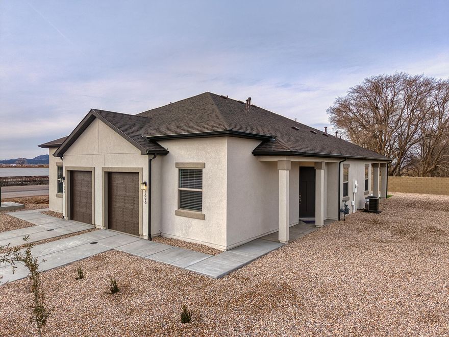 Be the first to pull in the driveway of this beautiful newly completed duplex home. Featuring the Vega floor plan, thoughtfully designed and built by Carefree Homes - Southern Utah's trusted builder. Carefree delivers service that exceeds our home buyers' expectations before, during and after the sale! Whether you're planning to live in one unit and rent the other, invest in both, or create a multi-generational living space, these homes are a must-see. From our dedicated field team to our in-house staff and experienced sales agents, we are committed to providing you with nothing short of an Exceptional Experience. Our commitment doesn't end at closing. With an extensive warranty program and ongoing support, we're here long after you move in. All info to be verified by buyer and agent. These brand-new, duplex units offer the perfect blend of style, functionality, and income potential. Don't miss this opportunity to own beautiful new construction in one of Utah's most vibrant and expanding communities. Schedule your private showing today and let us help you take the next step toward your future home or investment!  HOA includes Internet.