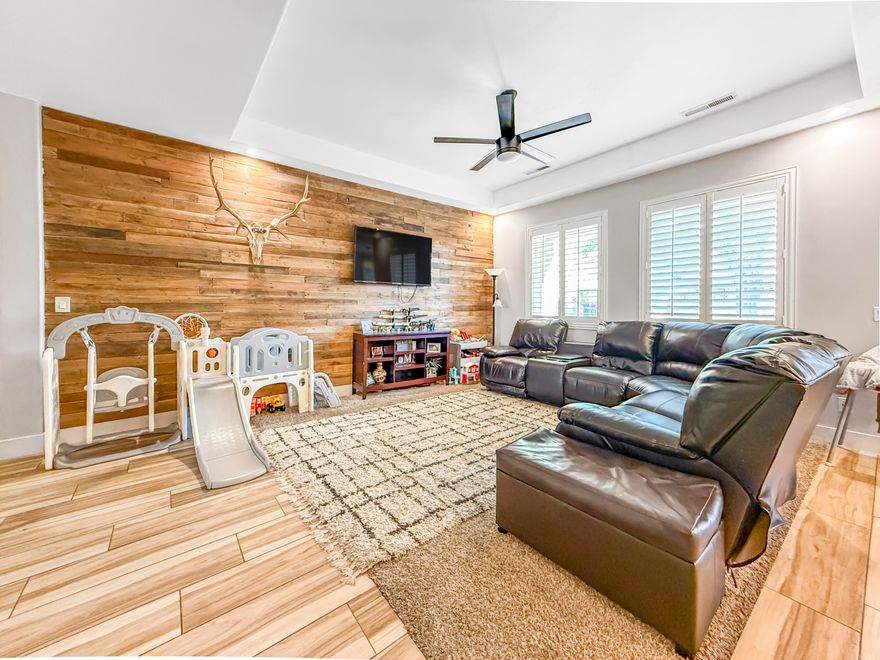 Recently updated 4-bedroom home, perfect for a family or investors. The fully fenced yard with mature trees ensures privacy and security, while the gated RV parking provides ample space for recreational vehicles or additional storage.

Families will love the large sandbox and playhouse, perfect for kids to enjoy outdoor play, as well as the gated dog run for families with pets. 

Buyers/Agents to verify all information independently.