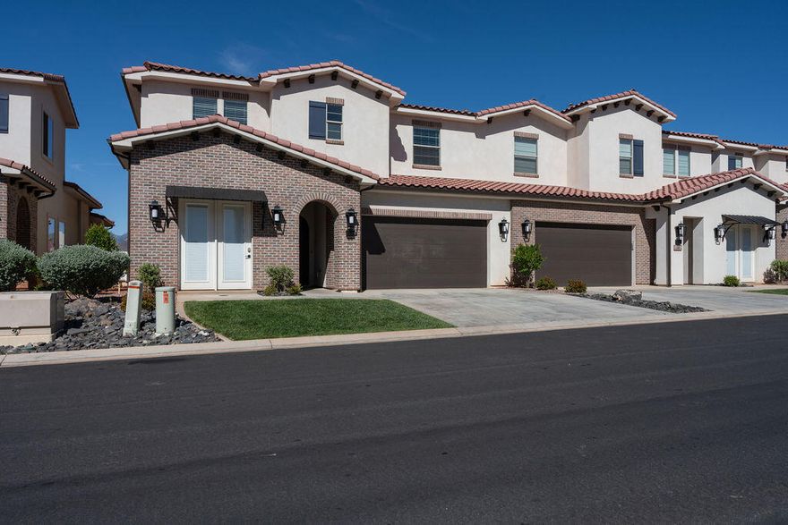 One of the finest luxury vacation rentals with significant seller incentives, including a $20,000 one-time club membership fee and $10,000 toward additional incentives.

This fully furnished property is designed for large groups, accommodating up to 26 guests. The floor plan features an open kitchen and family room on the main level for gathering, along with a separate living space upstairs for additional entertainment. Recent upgrades include new paint throughout, automated blinds for the large sliding doors, and new furniture for the kitchen, primary bedroom, and upstairs living areas. Outdoor highlights include a private back patio with an automatic shade, fire pit, grill, and hot tub, as well as a covered balcony with stunning views.

The property is situated within a desert oasis Elevated by  an on-site water park with multiple swimming pools, a lazy river, water slides, private cabanas, an abundance of lounge chairs and a snack bar. The clubhouse offers a gym, pool table, and a variety scheduled activities, while the community grounds include pickleball courts, corn hole, and a covered pavilion. This prime location is conveniently close to Tuacahn, Black Desert Golf, and Snow Canyon.
All of this is available with a resort membership of $375/month (separate from HOA).
Copy and paste link below to see walk through on YouTube
https://youtu.be/laU69mZ_XVQ?si=lkxg6uFvubvkWaE6