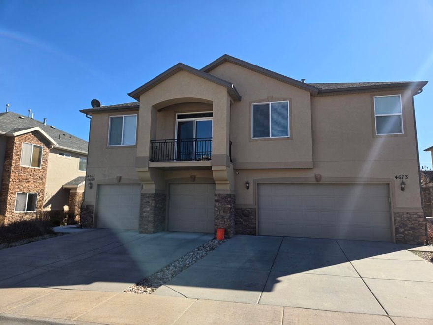 Pristine Updated 2-Bed, 2.5-Bath Corner Lot with VIEWS - Resort-Style Amenities & Priced to Sell at $385,000!
This immaculate 2-bedroom, 2.5-bath two-story condo in West Jordan's desirable Amberley community offers 1,251 sq ft of efficient, move-in-ready space-cherished by one original owner and pristinely maintained. 
Main level highlights include an open layout with a fully updated kitchen (new appliances & finishes), brand-new flooring throughout, and a convenient half bath. Upstairs: two spacious bedrooms with an updated master suite (own full bath) plus another full bath. Washer/dryer included for easy living.
New energy-efficient windows. Updated kitchen and master suite
Prime corner lot with stunning valley & mountain views
Resort-style HOA covers water, sewer, garbage, pool, fitness center, clubhouse, playground, snow removal-you only pay gas & electric!
Ideal for first-time buyers or investors (turnkey & low-maintenance)
Priced aggressively at $385,000 to sell fast-this pristine gem with unbeatable updates, views, and community amenities offers incredible value. Won't last!
Schedule your showing today!