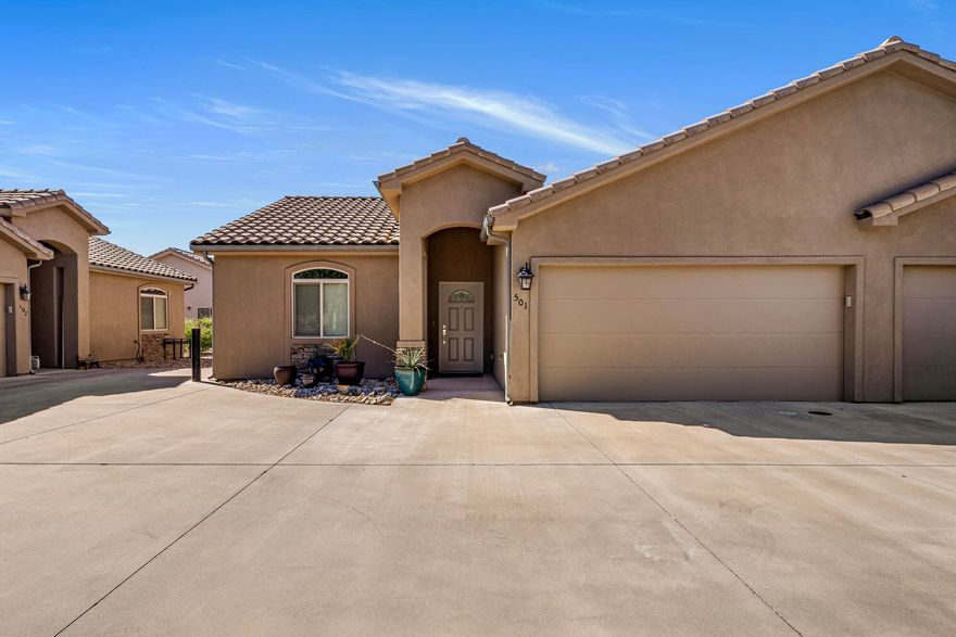 Welcome to easy living in the heart of Hurricane! This charming 2-bedroom, 2-bathroom townhome offers comfort, convenience, and low-maintenance living. The open-concept layout features a spacious living area, a functional kitchen with plenty of storage, and natural light that fills the home. 

Enjoy the Southern Utah lifestyle.  The attached garage adds convenience, and the low-maintenance yard means more time to explore nearby trails, lakes, and national parks. Ideally located near shopping, dining, and just minutes from Sand Hollow Reservoir ***QUALIFIES FOR RDA FINANCING***