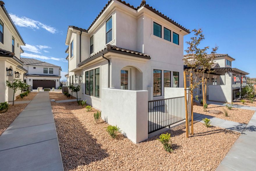 Located in the highly desirable Sendera at Sienna Hills, this beautiful Ivory Homes townhome offers the perfect blend of modern design, low-maintenance living, and investment potential in a nightly rental-approved community.

This thoughtfully designed residence features 4 spacious bedrooms, 3.5 bathrooms, and a 2-car garage, providing ample room for both full-time living and vacation guests. The open-concept floor plan creates a seamless flow between the kitchen, dining, and living areas--ideal for entertaining or relaxing after a day exploring Southern Utah.

The kitchen is equipped with stylish finishes, including quartz countertops, stainless steel appliances, and contemporary cabinetry, while durable flooring and quality craftsmanship can be found throughout the home.

Situated just minutes from St. George, this community provides easy access to outdoor recreation, golf courses, and nearby national parks, all set against the stunning red rock backdrop Southern Utah is known for.

Whether you're looking for a primary residence, second home, or income-producing vacation rental, this property delivers exceptional value in one of the area's most sought-after short-term rental communities.  Ask about our preferred lender incentive.