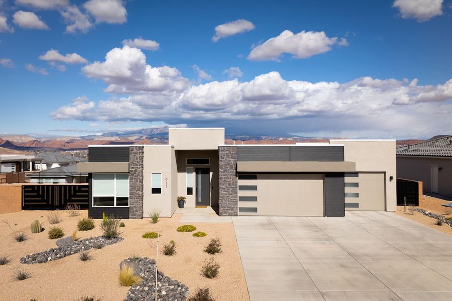 This Beautifully Built Modern Custom home is loaded with high-end upgrades throughout. Features include a Designer Range Hood, Floating Shelves, upgraded Countertops and Cabinetry, Electric Blinds, Ambient Backlighting, and a Stylish Firepit, perfect for indoor-outdoor living.

Situated on a Huge Private Lot with endless possibilities: there is ample room to add a pool, RV parking, or an ADU or Casita. Enjoy unobstructed, forever views from this quiet, dead-end cul-de-sac location. With hiking trails right across the street and breathtaking scenery all around, this home truly has it all.