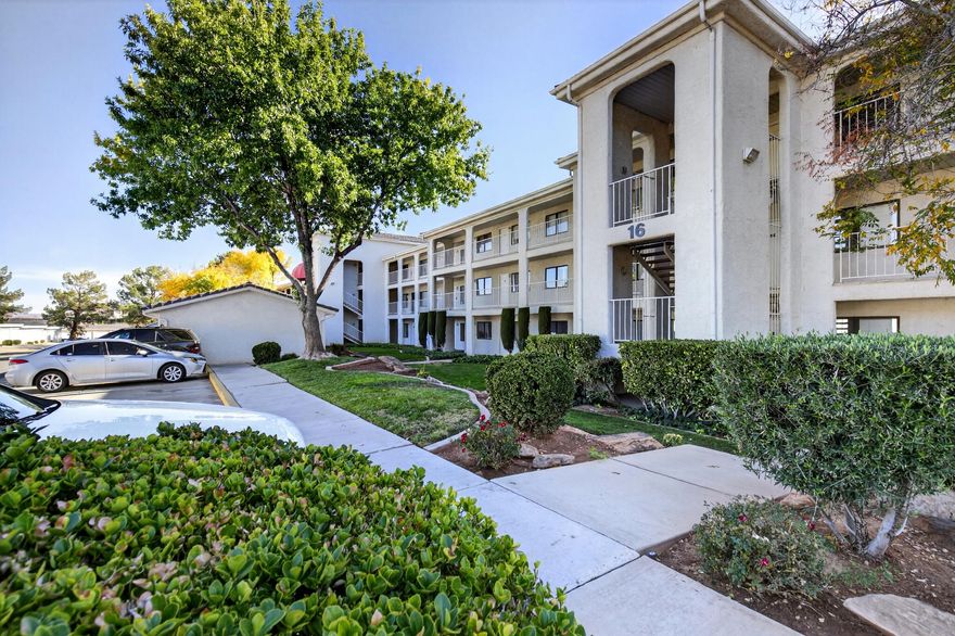 Fully furnished, main-level, low-vacancy investment condo in one of St. George's most desirable vacation communities - this is the kind of opportunity investors wait for. With complete rental history attached to the MLS, flexible management options (self-manage or bring your own company), and nearly all utilities covered by the HOA, this unit is as simple and predictable as investment ownership gets. Its location is unbeatable: steps from indoor/outdoor pools, hot tubs, a splash pad, and the clubhouse, and just minutes from restaurants, shopping, Snow Canyon State Park, and Southgate Golf Course. Whether you're expanding your portfolio or wanting an easy Southern Utah getaway, this condo delivers strong performance and incredible convenience.