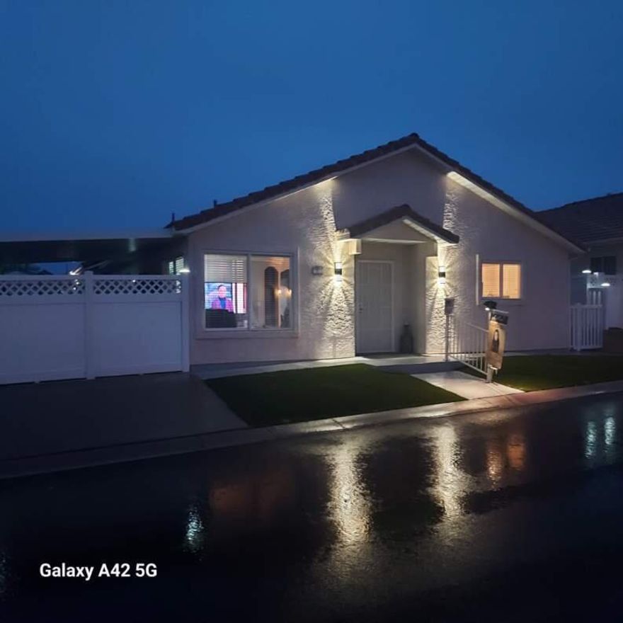 Come see this spacious 3 Bed with Den or Gym Room, 2 bath home in a desirable 55+ community! Featuring a large, bright kitchen with plenty of natural light, this home also offers a versatile bonus room with its own outdoor entrance—perfect for a gym, craft room, or guest space. Enjoy the private covered patio, RV parking with hookups, and low-maintenance artificial turf. Added upgrades include NEW AC unit with warranty, epoxy garage flooring with built-in shelving, and storm doors. Fridge, washer, and dryer are included! With a low HOA and convenient location just minutes from local stores, hospital, and the interstate, this home combines comfort, function, and value.