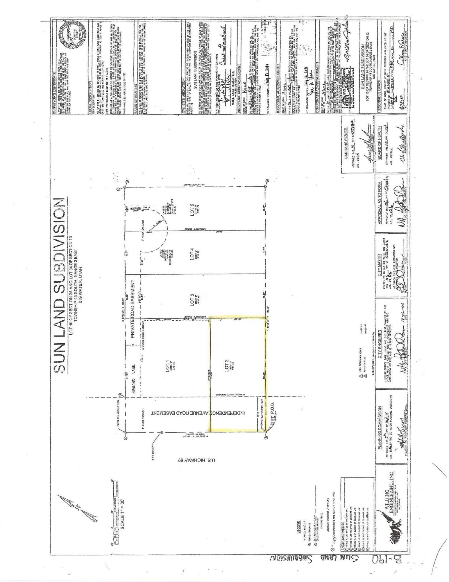 SUNLAND HOMES - Land