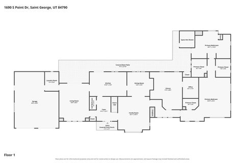 Tiny photo for 1690 S Point DR, Saint George, UT 84790 (MLS # 26-274884)