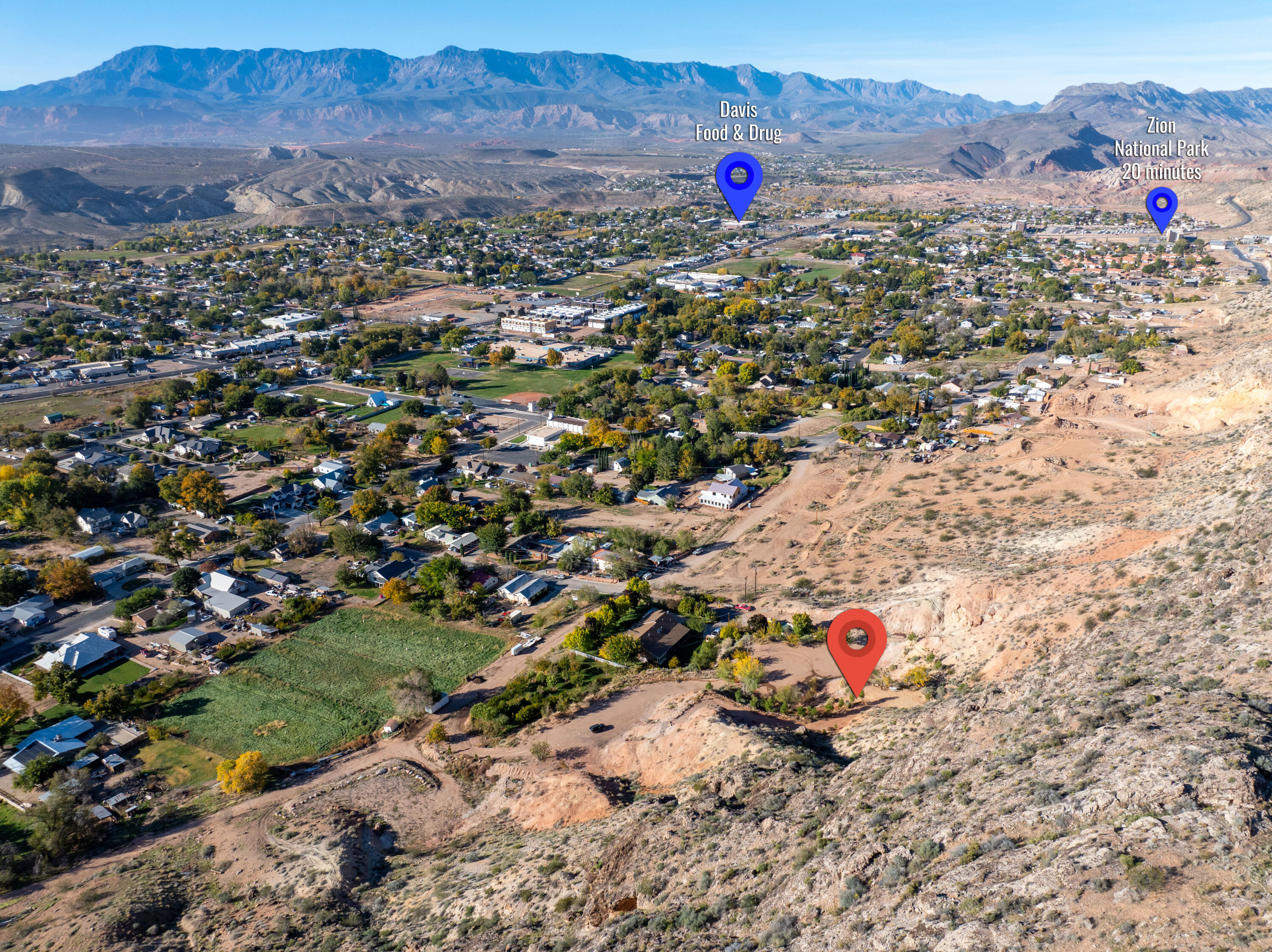 LAVERKIN TOWNSITE AND FIELD - Land