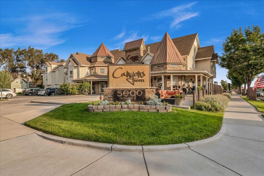 The Canyons Collection presents a rare opportunity to acquire two established boutique hotels—Canyons Hotel and Canyons Lodge—along with an owner's suite and employee housing in the heart of Kanab, Utah. This 44-key portfolio offers immediate cash flow, brand conversion potential with Hilton's Outset Collection, and long-term appreciation upside. Anchored by the award-winning Sego Restaurant and located within walking distance of Kanab's downtown attractions, the property sits at the gateway to Zion, Bryce Canyon, the Grand Canyon, and Lake Powell, positioning it as Southern Utah's next flagship boutique resort experience. Built in 2001 and renovated in 2015. Includes parcels K-30-7A, K-30-8, K-30-9, K-31-3A, K-31-5.