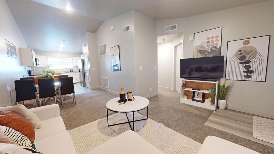 This beautifully maintained condo in like-new condition offers comfort, style, and convenience all in one. Step inside to discover an open and airy floor plan highlighted by soaring vaulted ceilings that create a bright, spacious feel throughout the main living area.

The home has been meticulously cared for, featuring modern finishes, clean lines, and move-in-ready appeal. 

Ideally located with easy freeway access, commuting is simple while still enjoying the benefits of a quiet, well-kept community. Close to shopping, dining, and everyday amenities, this condo combines low-maintenance living with exceptional convenience.