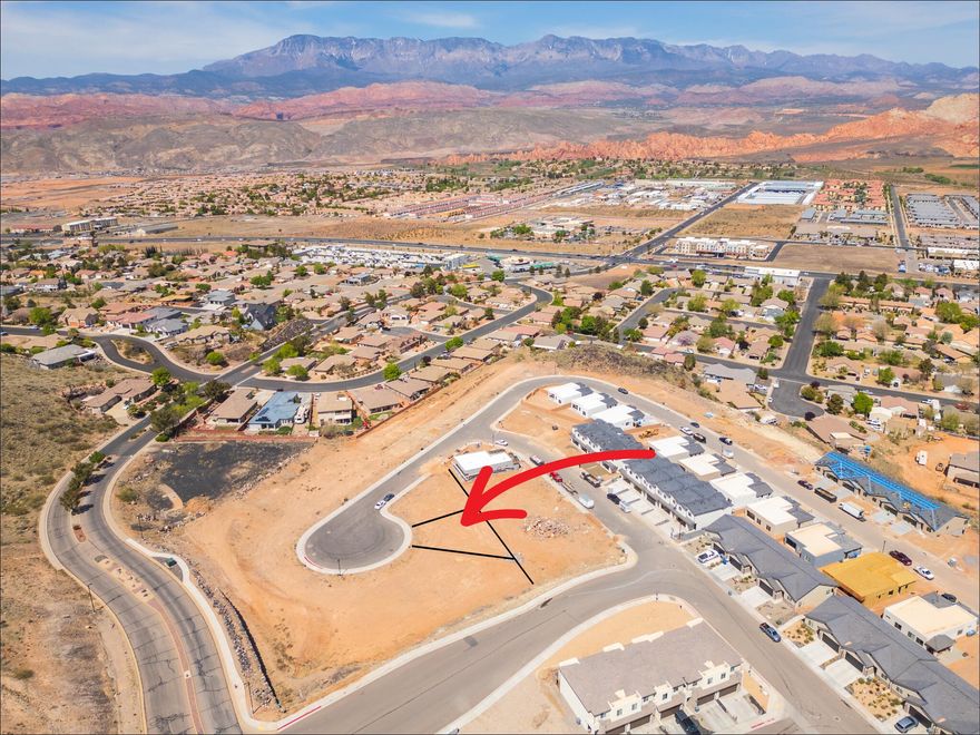 Welcome to Hurricane Views! The name of the neighborhood delivers with amazing views of Pine Valley and the area's signature red rocks. Build your dream home in this sought after cul-de-sac!