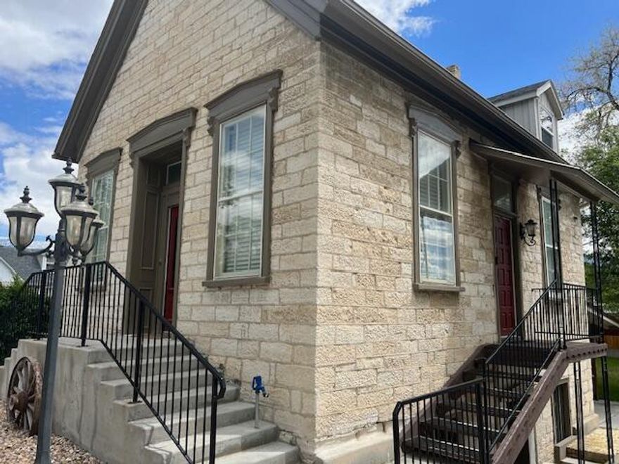 HISTORICAL COMMERCIAL! The original 1872 Ephraim City Hall and Jail. As one of the first permanent pioneer structures in Sanpete Country, this historic gem was built using hand carved Oolite limestone bricks from the same quarry that would later produce the Manti Temple.

Meticulously restored by a professional  historian and engineer, this southwest treasure features three levels, including three unique bedrooms, two living quarters, a full kitchen, and restored bathrooms which were completed with the use of  historic regional pieces.

The highlight for the true enthusiast will plainly be the restored jail cells below.

This has operated as both a wild west museum and AirBnB, with world-wide visitors.

This listing comes fully furnished, including museum and home furnishing