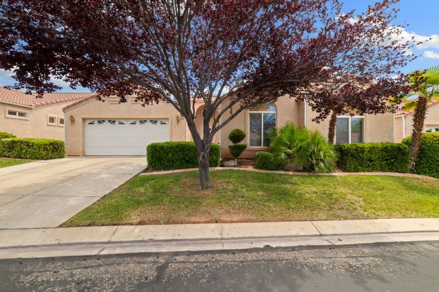 Welcome to this beautifully appointed single-level home in the sought-after Silvercreek community, offering comfort, spacious living, and outstanding amenities. This 4-bedroom home features vaulted ceilings and an open-concept layout designed for both everyday living and entertaining. The inviting living room centers around a cozy fireplace, while the kitchen offers ample cabinet space and functionality. The oversized primary suite features elevated ceilings and a private ensuite bath for a relaxing retreat. Outside you'll fine a professionally landscaped backyard. Conveniently located near shopping, dining, and everyday essentials, this home also includes access to resort-style amenities including indoor and outdoor pools, a clubhouse, and sports courts. Furniture is negotiable.