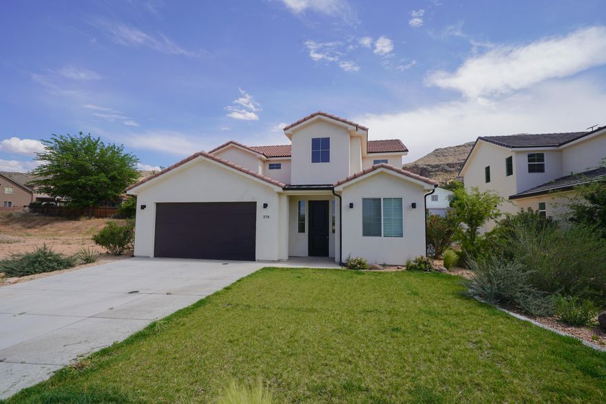 Discover your dream home in the quiet town of La Verkin. Built in 2023, this newer home features 5 spacious bedrooms, 3.5 sleek bathrooms, and a dedicated private office--perfect for working from home. Located just a short distance from the park, this home offers an open-concept living space ideal for entertaining and family gatherings.

Enjoy the added value of brand-new carpet and fresh paint, making this home completely move-in ready.

Preferred lender incentive available: Receive up to 10,000 dollars toward buyer's closing costs when using Sun American Mortgage with Becky Staples.