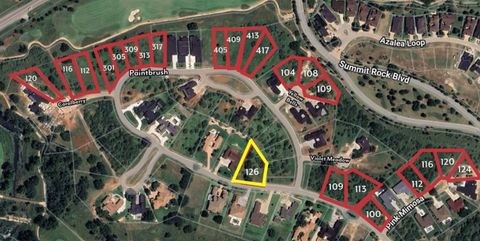 126 Paintbrush Horseshoe Bay TX 78657