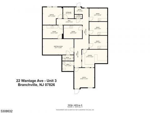 22 Wantage Ave, Suite 3B Branchville Boro NJ 07826