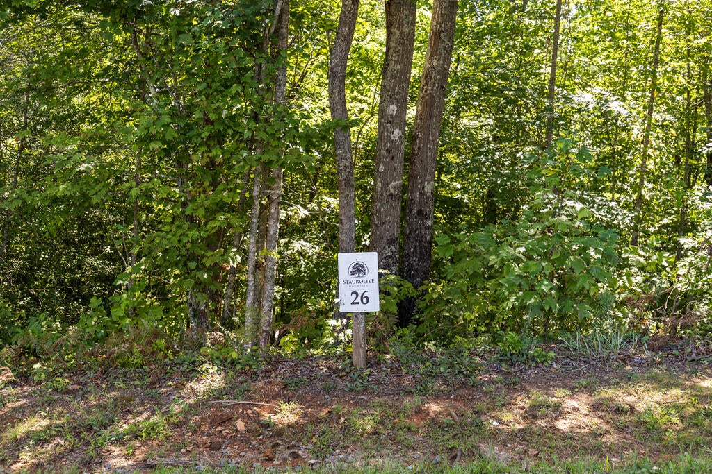 Lot 26 Staurolite Mountain Road