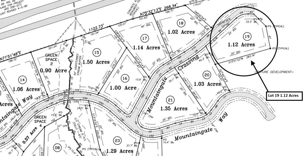 Lot 19 Mountain Gate Crossing
