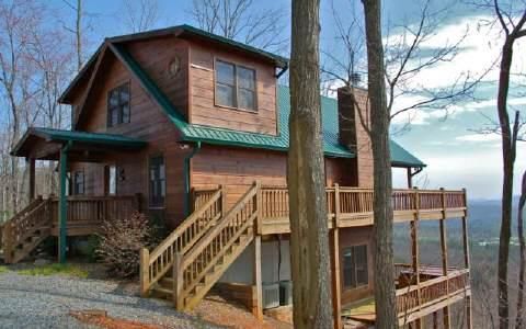 A home in Mineral Bluff