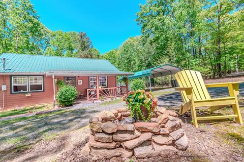 A home in Mineral Bluff