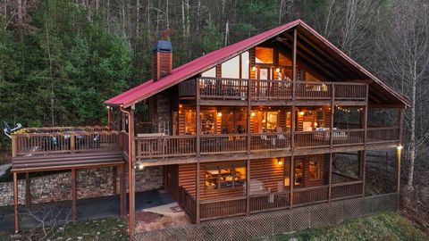 A home in Mineral Bluff