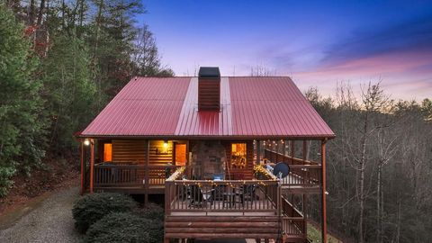 A home in Mineral Bluff